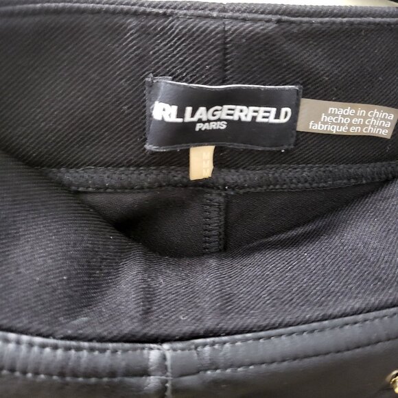 Karl Lagerfeld Pants - Karl Lagerfield Faux Leather Pants